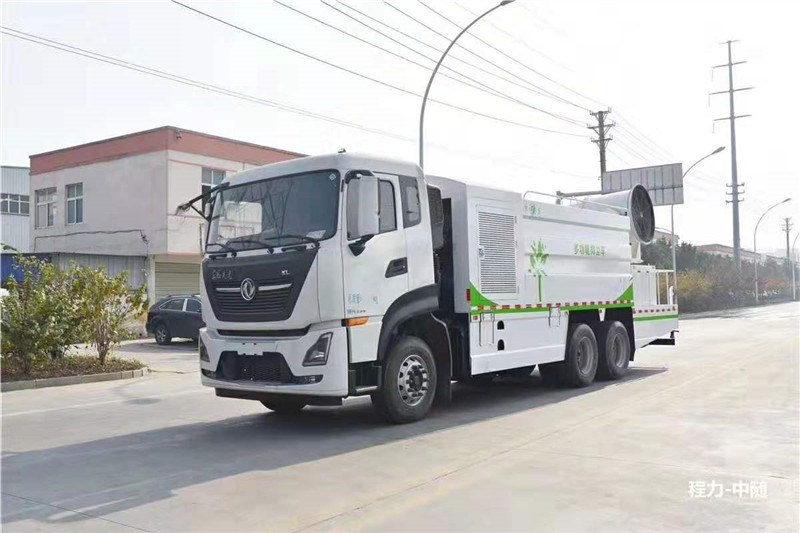 國六東風(fēng)天龍16噸方罐抑塵車