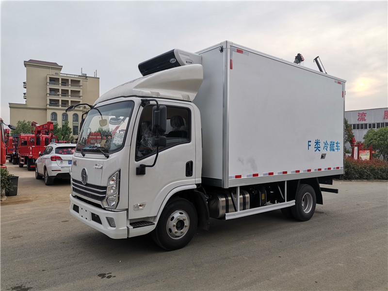 國六陜汽德龍K3000藍牌冷藏車